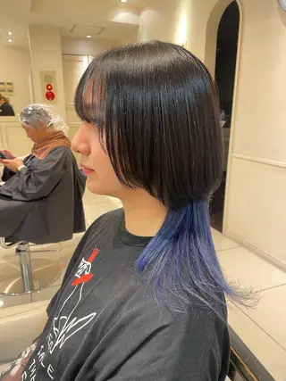 セミロング カラー 1月特別価格⚡️ 🌈岩田怜子🌈のヘアスタイル