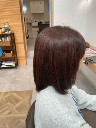 ミディアム riddle hair(駒生)所属・山越 美裕樹のヘアスタイル