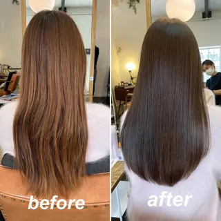 ロング カラー h a k u 大倉 卓人のヘアスタイル