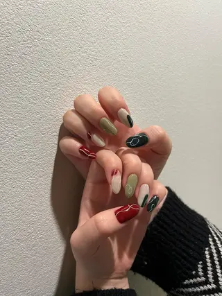 ネイル 小川 奈々花のネイルデザイン