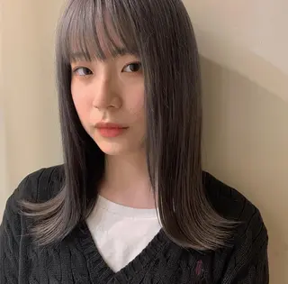 セミロング Authen. soraのヘアスタイル