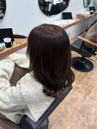 カラー 透明感カラー/ダブル カラー/MAI🎀のヘアスタイル