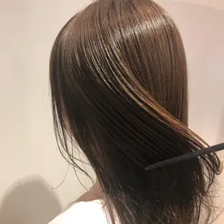 セミロング カラー 髪質改善✨艶髪師 黒木大貴のヘアスタイル