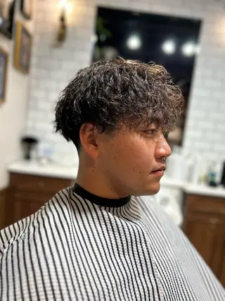 ミディアム 宮崎理容院京町店所属・西村 喜大のヘアスタイル