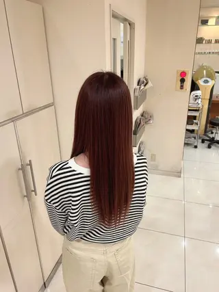 ロング カラー nakano amiのヘアスタイル