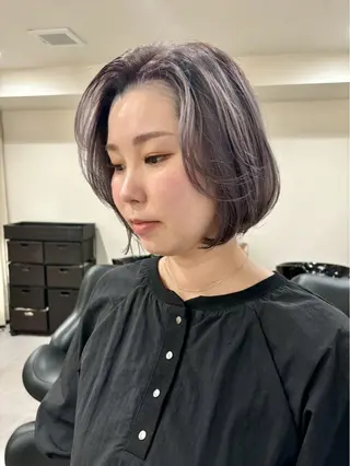 ショート カラー icie所属・大阪ヴィーガンサロン KANAKOのヘアスタイル