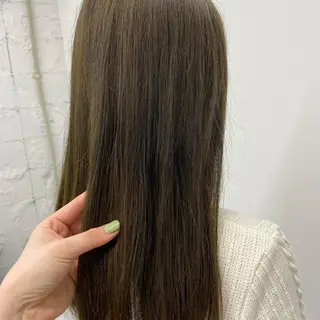 ロング カラー ブリーチなし暖色 💗AKARI💗のヘアスタイル