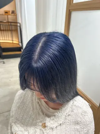 セミロング カラー ヘアアレンジ yuka .のヘアスタイル