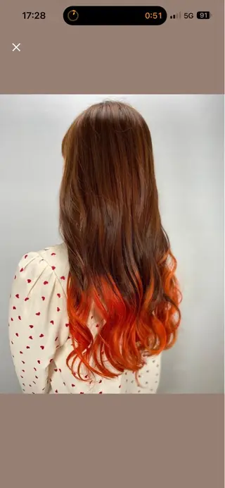 ロング カラー 【U24割引あり】 相馬一真のヘアスタイル