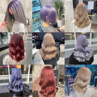 ロング カラー カットカラー特化 ⭐️代表⭐️のヘアスタイル
