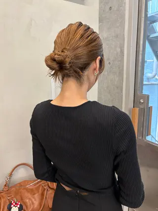 ミディアム ヘアアレンジ yuuna/ ハッシュカット🎀のヘアスタイル