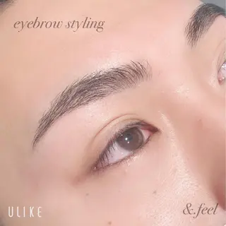 メンズ アイブロウ &.feel エンフィールのマツエク・マツパデザイン