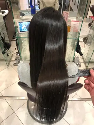 ロング 國分 利成のヘアスタイル