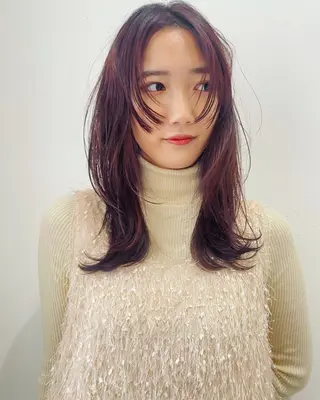 セミロング HIBIKI/原宿 ハッシュカット🪄のヘアスタイル