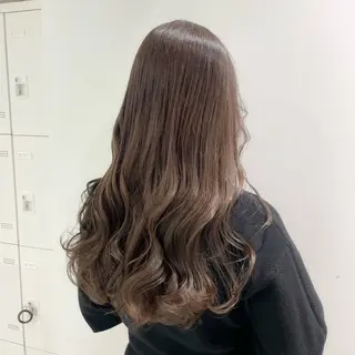 ロング カラー トレンド韓国暖色 ♡momo♡のヘアスタイル