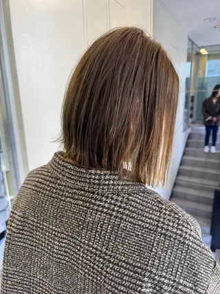 ショート カラー KOHNO/ブリーチ なし/透明感カラーのヘアスタイル