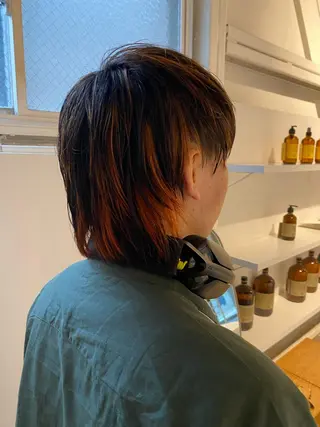 ショート &72『アンドナナジュウニ』所属・&72 takiのヘアスタイル