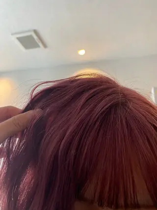 ミディアム MAHIRO🍒半田 /ブリーチ/カットのヘアスタイル