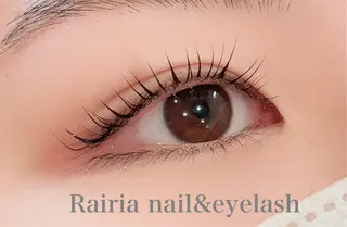 マツエク・マツパ Rairia nail&eyelash所属・Rairia CHIKAのマツエク・マツパデザイン