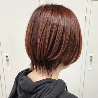 ショート カラー メンズ ☀️ボブスタイル特化 大山あさひ☀️のヘアスタイル