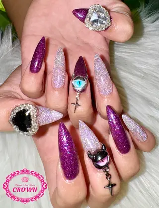 ネイル CROWN プライベートサロンのネイルデザイン