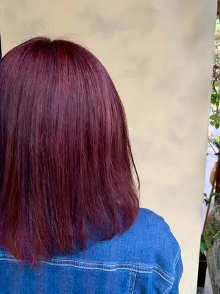 ミディアム カラー 立川/シールエクステ /みづきのヘアスタイル