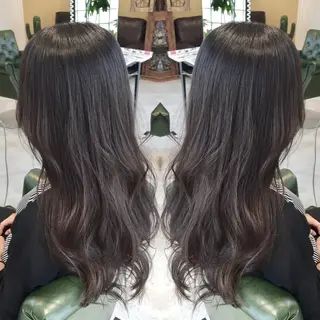 ロング カラー パーマ ヘアアレンジ tocca所属・毎月通える価格♪ 杉本真基のヘアスタイル