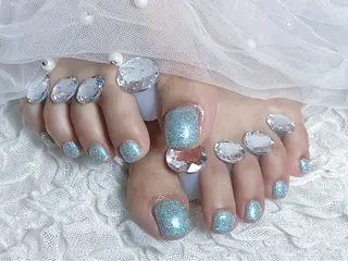 ネイル 【Eclat エクラ】nail&beauty所属・Eclat〔エクラ〕 MOEKA𝜗𝜚*のネイルデザイン