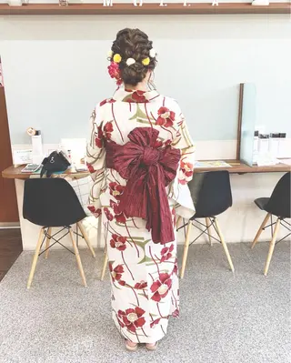 ヘアアレンジ 神田 菜々子のヘアスタイル