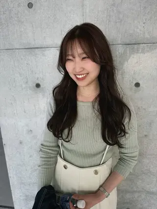 ロング カラー 誰よりも丁寧なカット 🍀小林輝のヘアスタイル