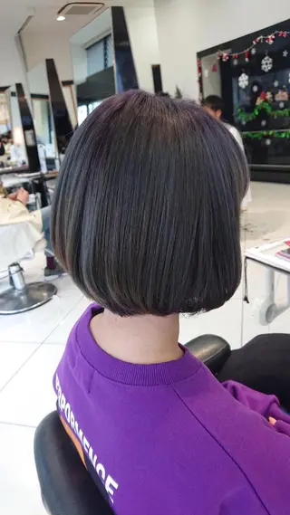 ショート カラー ジニアル所属・長島 司のヘアスタイル