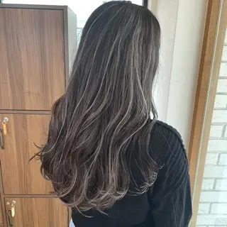 ロング カラー ヘアアレンジ 🎗秋山勇 /三宮指名No.1のヘアスタイル