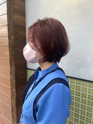 ショート カラー 五十嵐 雄毅のヘアスタイル