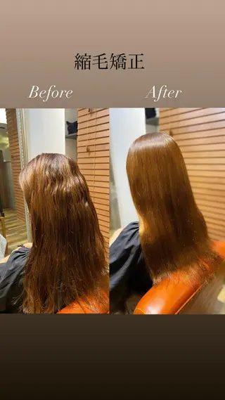 et Douce所属・艶髪／髪質改善／ カワモトヒロトのヘアスタイル