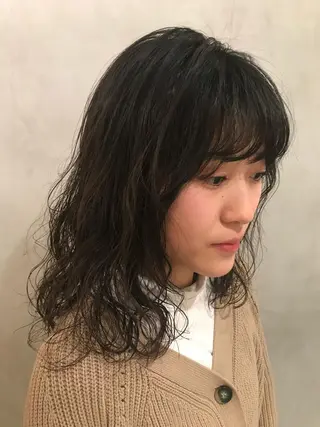 パーマ 🛑柔らか透明感 カラー🛑大谷のヘアスタイル