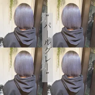 ショート カラー 縮毛矯正⭐️ TAKAHIROのヘアスタイル