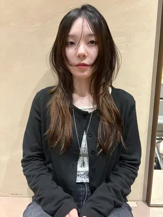 ロング ボブ/タイトアレンジ 個性派結婚式アレンジのヘアスタイル