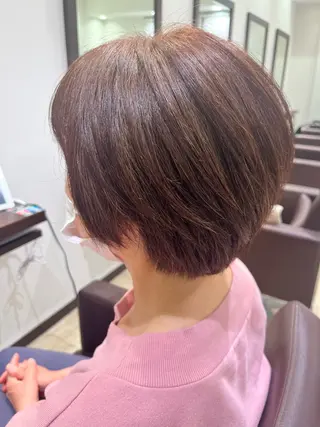 ショート なかの ももかのヘアスタイル