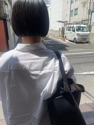 ショート さの あやねのヘアスタイル