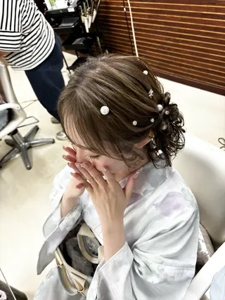 セミロング muscari所属・🎀 KUBO AYAKA 🎀✨のヘアスタイル