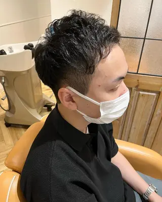 ショート カラー メンズ 🌿ヤマグチ ユウキ🌿のヘアスタイル