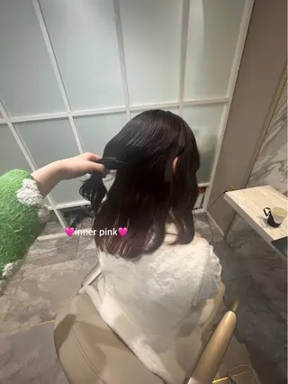 ミディアム 🩵tocca yui🩵のヘアスタイル