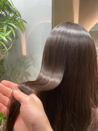 セミロング ボブ/レイヤーボブ/ 髪質改善/梶川 夏季のヘアスタイル