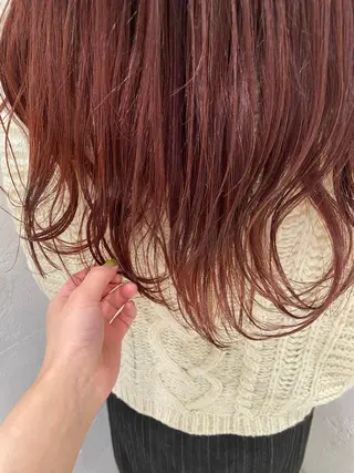 ロング 🍋暖色カラーヘアア レンジniina🍋のヘアスタイル
