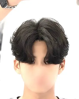 ショート パーマ メンズ メンズヘアセンス宇田川交番前店所属・メンズ特化/韓国 /ニュアンス/いぶきのヘアスタイル