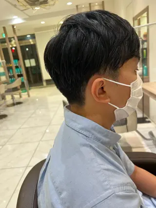 メンズ 顔周り/韓国レイヤー junkaのヘアスタイル