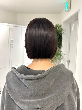 ショート 大人レイヤー/美髪 縮毛矯正taigaのヘアスタイル