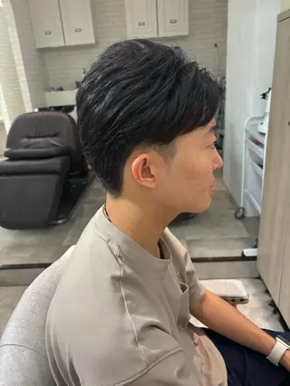 ショート メンズ 韓国レイヤー🤍 髪質改善seriraのヘアスタイル