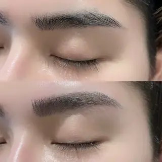 メンズ アイブロウ 楜澤 唯菜のマツエク・マツパデザイン