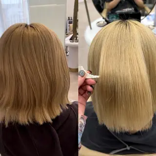 ミディアム 透明感カラー/cut モデル募集🪡ハルカのヘアスタイル